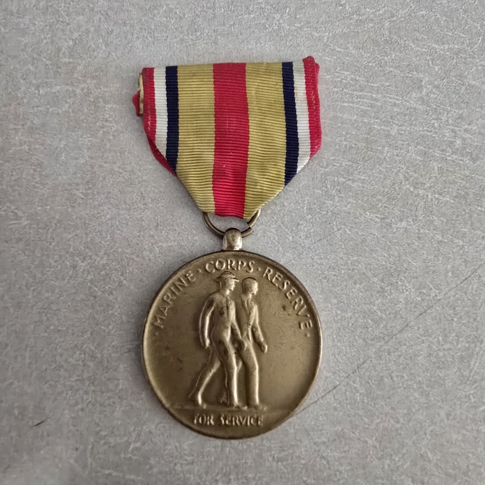 USMC Marine Corps Reserve Full-size‎ Military Service Medal